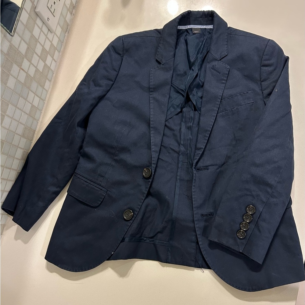 Boys' Ludlow suit jacket in Italian chino